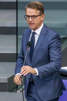 Bundestag Dr. Carsten Linnemann, Federal Minister of Health, at the German Bundestag on September 23, 2026, in Berlin, Berlin, Berlin, Germany, Bundestag