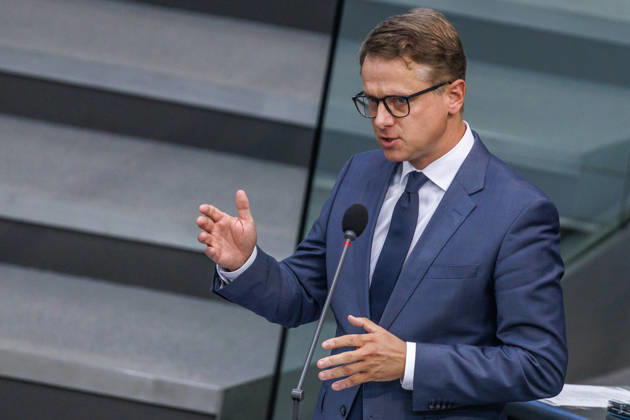 Bundestag Dr. Carsten Linnemann, Federal Minister of Health, at the German Bundestag on September 23, 2026, in Berlin, Berlin, Germany, Bundestag