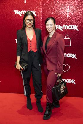 ABB TKMAXX s Zora Alber and Nadja Jo Klapper appeared on the red carpet at the grand reopening of the TK Maxx store on Alexanderplatz on September 24, 2026, in Berlin, Germany