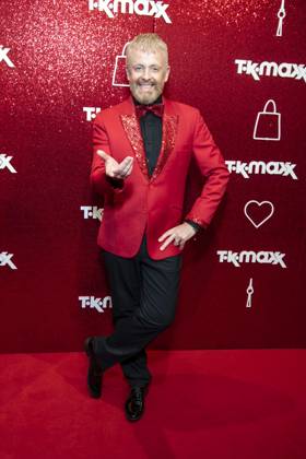 ABB TKMAXX Ross Antony made a guest appearance on the red carpet at the grand reopening of the TK Maxx store on Alexanderplatz on September 24, 2026, in Berlin, Germany