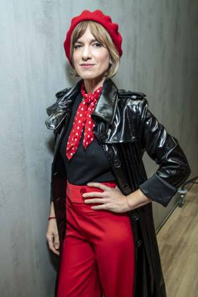 ABB TKMAXX s Isabell Horn made a guest appearance on the red carpet at the grand reopening of the TK Maxx store on Alexanderplatz on September 24, 2026, in Berlin, Germany