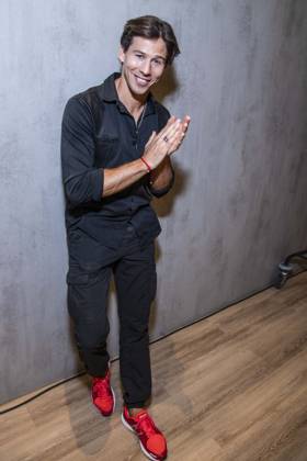 ABB TKMAXX Joel Mattli makes a guest appearance on the red carpet at the grand reopening of the TK Maxx store on Alexanderplatz on September 24, 2026, in Berlin, Germany
