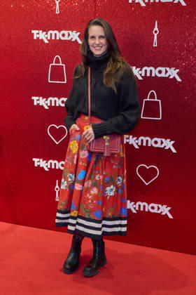Katrin Wrobel: Reopening of the expanded TK Maxx store as part of the CODE RED Night event at Alexanderplatz in Berlin on September 24, 2026 TK Maxx Store Reopening