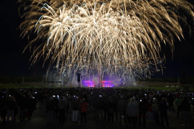 September 26, 2026, Pyronale 2026, Fireworks Championship at the Maifeld near the Olympic Stadium in Berlin, Berlin, Germany