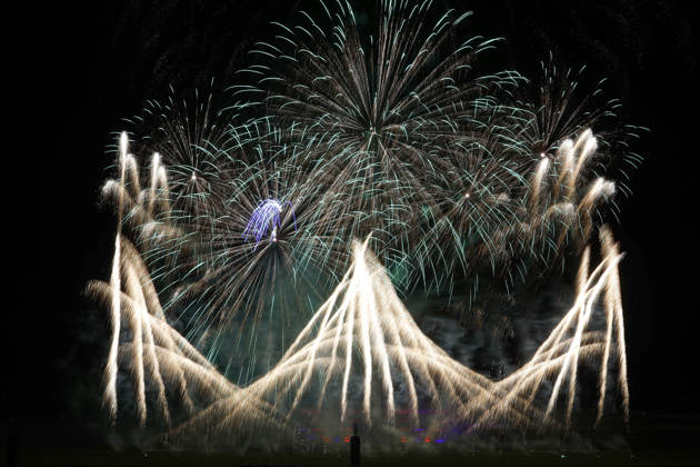September 26, 2026, Pyronale 2026, Fireworks Championship at the Maifeld near the Olympic Stadium in Berlin, Berlin, Germany