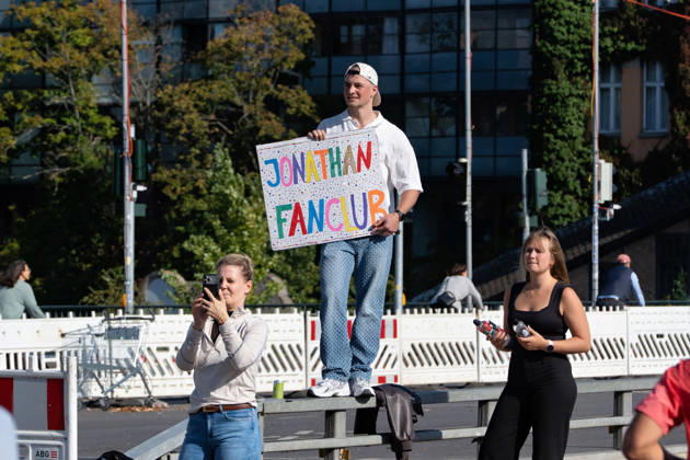 Berlin, September 27, 2026, 52nd BMW Berlin Marathon, Scenes from Hohenzollerndamm in the Wilmersdorf district