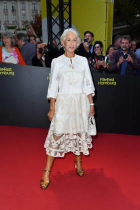 Helen Mirren at the ceremony to present the Douglas Sirk Award to Helen Mirren in Hamburg on September 29, 2026
