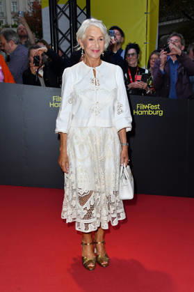 Helen Mirren at the ceremony to present the Douglas Sirk Award to Helen Mirren in Hamburg on September 29, 2026