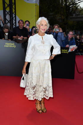 Helen Mirren at the ceremony to present the Douglas Sirk Award to Helen Mirren in Hamburg on September 29, 2026