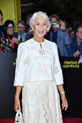 Helen Mirren at the ceremony to present the Douglas Sirk Award to Helen Mirren in Hamburg on September 29, 2026