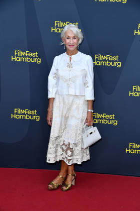 Helen Mirren at the ceremony to present the Douglas Sirk Award to Helen Mirren in Hamburg on September 29, 2026
