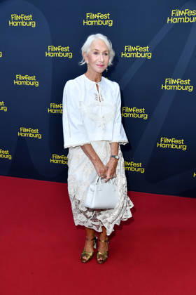 Helen Mirren at the ceremony to present the Douglas Sirk Award to Helen Mirren in Hamburg on September 29, 2026
