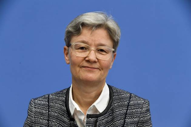 ABB BPK Regina Therese Riphahn, German economist; Topic: Presentation of a report on post-infectious diseases—care, research, and prevention—using Long COVID as an example, at the BPK (Federal Press Conference) in Berlin on October 1, 2026, Berlin, Germany