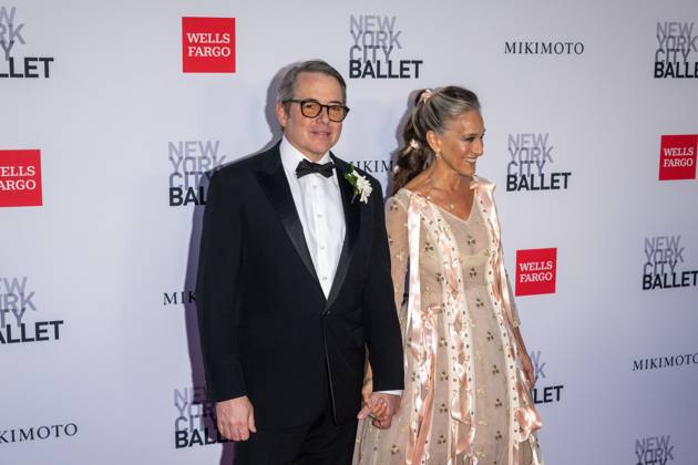 October 1, 2026, New York, New York, United States: (L-R) Matthew Broderick and Sarah Jessica Parker attend.The New York City Ballet 2026 Fall Gala at David H. Koch Theater, Lincoln Center on October 01, 2026 in New York City. New York United States  - ZUMAs197 20261001_aaa_s197_877 Copyright: xRonxAdarx
