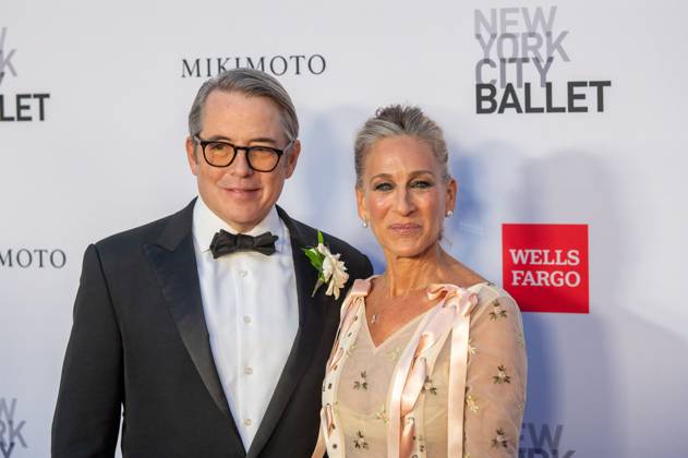October 1, 2026, New York, New York, United States: (L-R) Matthew Broderick and Sarah Jessica Parker attend.The New York City Ballet 2026 Fall Gala at David H. Koch Theater, Lincoln Center on October 01, 2026 in New York City. New York United States  - ZUMAs197 20261001_aaa_s197_941 Copyright: xRonxAdarx