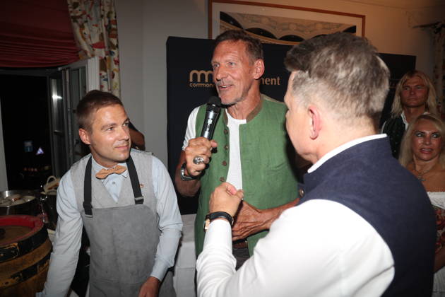 Ralf Moeller and Axel Kahn at the 2 Fine Time Business Club Oktoberfest at Käfer Stammhaus in Munich, October 2, 2026 Copyright: xAgenturxMatthiasxWehnertx xM.xGränzdörferx