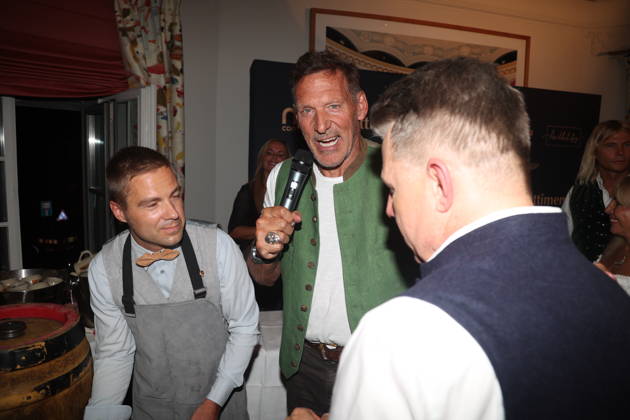Ralf Moeller and Axel Kahn at the 2 Fine Time Business Club Oktoberfest at Käfer Stammhaus in Munich, October 2, 2026 Copyright: xAgenturxMatthiasxWehnertx xM.xGränzdörferx