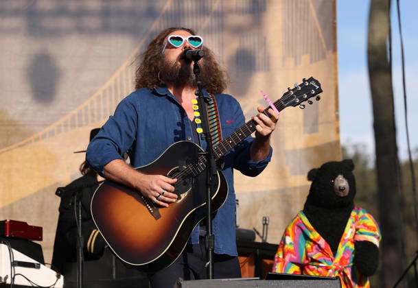 Hardly Strictly Bluegrass 2026 Jim James of My Morning Jacket performs during the 2026 Hardly Strictly Bluegrass Music Festival at Golden Gate Park on October 2, 2026 in San Francisco, California. San Francisco Golden Gate Park California United States Copyright: ximageSPACEx
