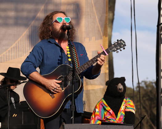 Hardly Strictly Bluegrass 2026 Jim James of My Morning Jacket performs during the 2026 Hardly Strictly Bluegrass Music Festival at Golden Gate Park on October 2, 2026 in San Francisco, California. San Francisco Golden Gate Park California United States Copyright: ximageSPACEx