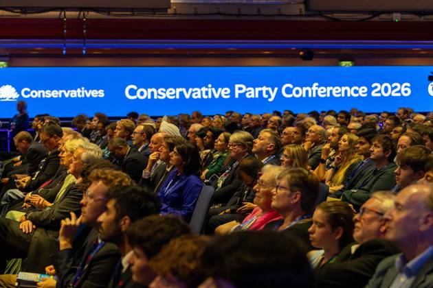 October 4, 2026, Birmingham, United Kingdom: Conservative Party Members listen to opening speeches on day one of the British Conservative Party annual conference at the International Convention Centre (ICC) in Birmingham.The British Conservative Party holds itÃ¢â‚¬â ¢s annual conference at the International Convention Centre (ICC) in Birmingham Birmingham United Kingdom - ZUMAs197 20261004_aaa_s197_153 Copyright: xPhilxLewisx