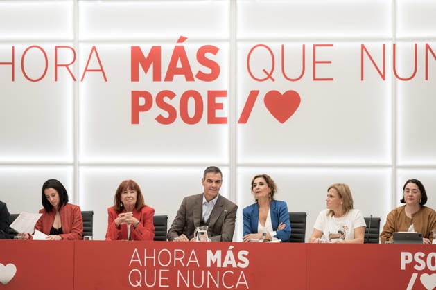 Sánchez Chairs the Meeting of the PSOE’s Federal Executive Committee The Prime Minister and Secretary-General of the PSOE, Pedro Sánchez, chairs the meeting of the PSOE’s Federal Executive Committee (CEF) at the PSOE headquarters in Ferraz on October 5, 2026, in Madrid, Spain. Sánchez announced today that he is dissolving Parliament and calling a general election for November 29. OCTOBER 5, 2026 Diego Radamé Madrid, Madrid, Spain Copyright: xDiegoxRadamà sx 7822973
