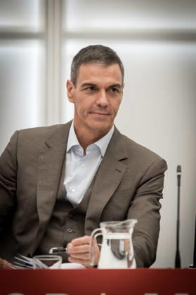 Sánchez Chairs the Meeting of the PSOE’s Federal Executive Committee The Prime Minister and Secretary-General of the PSOE, Pedro Sánchez, chairs the meeting of the PSOE’s Federal Executive Committee (CEF) at the PSOE headquarters in Ferraz on October 5, 2026, in Madrid, Spain. Sánchez announced today that he is dissolving Parliament and calling a general election for November 29. OCTOBER 5, 2026 Diego Radamé Madrid, Madrid, Spain Copyright: xDiegoxRadamà sx 7822968