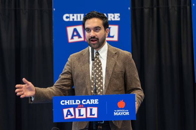 New York, NY- October 5: Mayor Zohran Kwame Mamdani makes an announcement to deliver Free Child Care to more Than 10,000 Low-Income Children October 5, 2026. Copyright: xCamaraxPorter AdMedia MediaPunchx