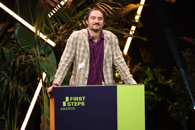 FIRST STEPS 2026 Feature-Length Film Winner: *I UNDERSTAND YOUR FRUSTRATION* by Kilian Friedrich Award presentation on stage at the FIRST STEPS 2026 awards ceremony at the Theater des Westens in Berlin Copyright: xEventpressxFuhrx