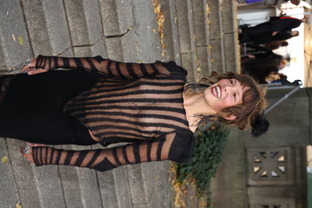 FIRST STEPS Awards 26, Arrival at the Theater des Westens, Berlin, October 5, 2026 Lilja van der Zwaag at the 27th First Steps Awards ceremony in 2026 at the Theater des Westens in Berlin, October 5, 2026 Copyright: xAgenturxMatthiasxWehnertx xRenexduxVinagex