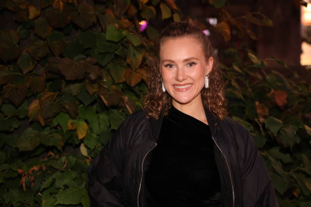 FIRST STEPS Awards 26, Arrival at the Theater des Westens, Berlin, October 5, 2026 Pauline Angert at the 27th First Steps Awards ceremony in 2026 at the Theater des Westens in Berlin, October 5, 2026 Copyright: xAgenturxMatthiasxWehnertx xRenexduxVinagex