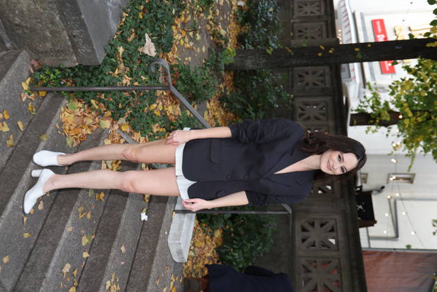FIRST STEPS Awards 26, Arrival at the Theater des Westens, Berlin, October 5, 2026 Lea van Acken at the 27th First Steps Awards ceremony in 2026 at the Theater des Westens in Berlin, October 5, 2026 Copyright: xAgenturxMatthiasxWehnertx xRenexduxVinagex