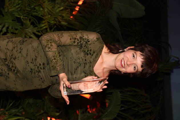 Georgia Rushton, winner of the Götz George Young Talent Award, in *EGGSHELLS* at the 27th First Steps Awards ceremony in 2026 at the Theater des Westens in Berlin, October 5, 2026 Copyright: xAgenturxMatthiasxWehnertx xM.xGränzdörferx