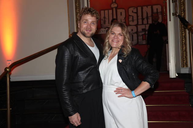Gisa Flake and Knud Riepen at the 27th First Steps Awards ceremony in 2026 at the Theater des Westens in Berlin, October 5, 2026 Copyright: xAgenturxMatthiasxWehnertx xM.xGränzdörferx