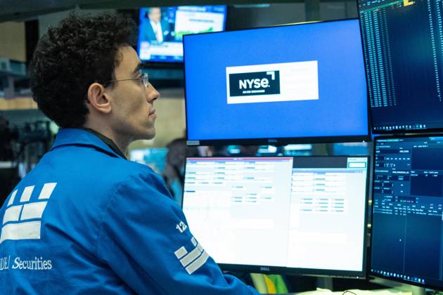 October 5, 2026, New York, New York, USA: A trader works on the trading floor of the New York Stock Exchange (NYSE) in New York, NY on October 5, 2026. New York USA - ZUMAr339 20261005_znp_r339_007 Copyright: xLevxRadinx
