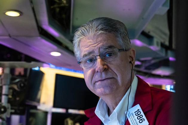 October 5, 2026, New York, New York, USA: A trader works on the trading floor of the New York Stock Exchange (NYSE) in New York, NY on October 5, 2026. New York USA - ZUMAr339 20261005_znp_r339_012 Copyright: xLevxRadinx