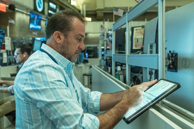 October 5, 2026, New York, New York, USA: A trader works on the trading floor of the New York Stock Exchange (NYSE) in New York, NY on October 5, 2026. New York USA - ZUMAr339 20261005_znp_r339_018 Copyright: xLevxRadinx