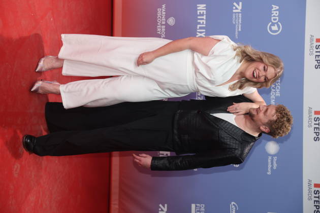 Gisa Flake and Knud Riepen at the 27th First Steps Awards ceremony in 2026 at the Theater des Westens in Berlin, October 5, 2026 Copyright: xAgenturxMatthiasxWehnertx xM.xGränzdörferx