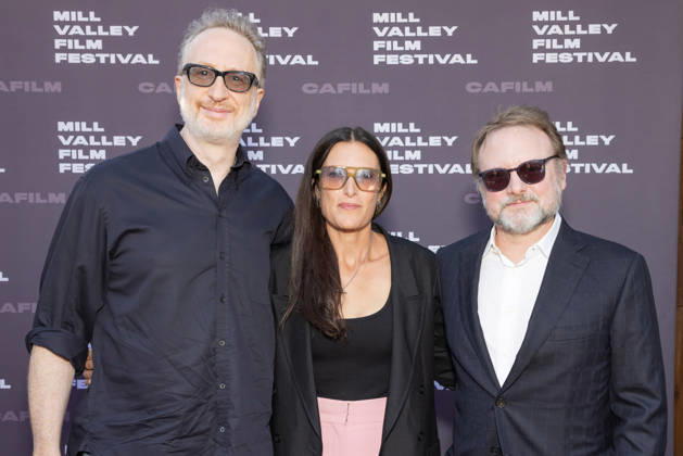 49th Mill Valley Film Festival - Screening of Paper Tiger and the MVFF Maverick Director Award Director James Gray from the movie Paper Tiger, and Director Rachel Morrison from the movie Love of Your Life, and Filmmaker Rian Johnson attend the 49th Mill Valley Film Festival at the Outdoor Art Club on October 05, 2026 in Mill Valley, California. Mill Valley Outdoor Art Club California USA Copyright: xPicturexHappy imageSPACEx