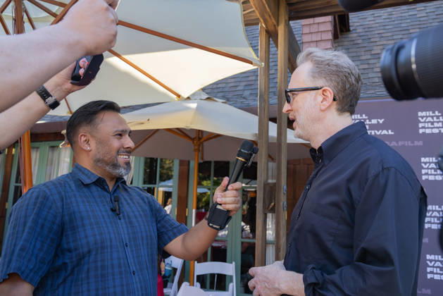 49th Mill Valley Film Festival - Screening of Paper Tiger and the MVFF Maverick Director Award Julian Soto interviews Director James Gray, recipient the MVFF Maverick Director Award, attends a screening of Paper Tiger during the 49th Mill Valley Film Festival at the Outdoor Art Club on October 05, 2026 in Mill Valley, California. Mill Valley Outdoor Art Club California USA Copyright: xPicturexHappy imageSPACEx