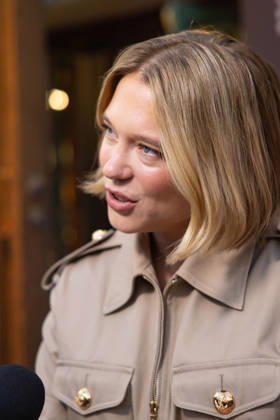 49th Mill Valley Film Festival - Screening of Gentle Monster and the MVFF Award for Fearless Performance LÃ a Seydoux, recipient of the MVFF Award, Fearless Performance, attends a screening of Gentle Monster during the 49th Mill Valley Film Festival at the Outdoor Art Club on October 05, 2026 in Mill Valley, California. Mill Valley Outdoor Art Club California USA Copyright: xPicturexHappy imageSPACEx