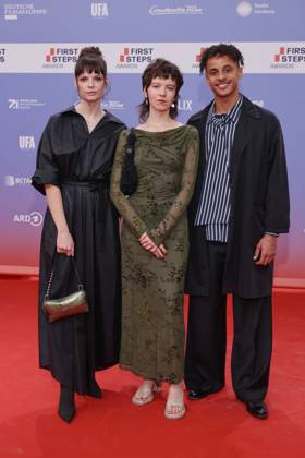 First Steps Award 2026 Lorena Emmi Mayer, Georgia Rushton, Tommes Diallo First Steps Award 2026, Theater des Westens, Berlin, Date: October 5, 2026 Copyright: xEventpress Kratschx