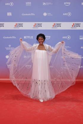First Steps Award 2026 Mariama Jobe First Steps Award 2026, Theater des Westens, Berlin, Date: October 5, 2026 Copyright: xEventpress Kratschx