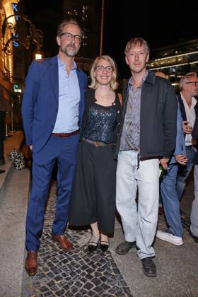 First Steps Award 2026 Christopher Doll, Julia Hayungs, Max Mauff First Steps Award 2026, Theater des Westens, Berlin, Date: October 5, 2026 Copyright: xEventpress Kratschx