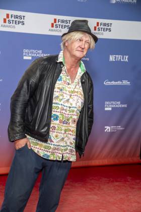ABB FIRSTSTEPS: Detlev Buck appears on the red carpet at the 2026 FIRST STEPS Awards ceremony at the Theater des Westens on October 5, 2026, in Berlin, Germany