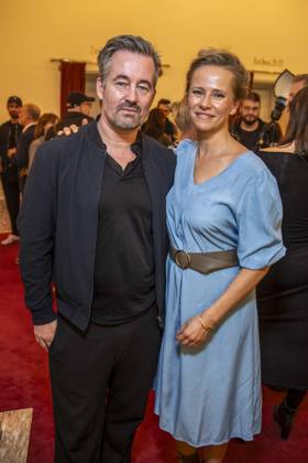 ABB FIRSTSTEPS: Christian Schwochow and Susanne Bormann attend the party following the 2026 FIRST STEPS Awards ceremony at the Theater des Westens on October 5, 2026, in Berlin, Germany