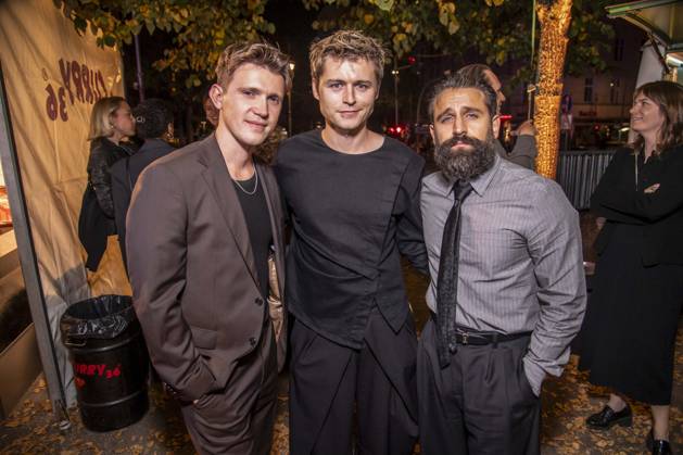ABB FIRSTSTEPS: Lennart Betzgen, Tom Boettcher, and Arman Kashani attended the party held in conjunction with the 2026 FIRST STEPS Awards ceremony at the Theater des Westens on October 5, 2026, in Berlin, Germany
