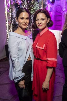 ABB FIRSTSTEPS: Cristina do Rego and Jennifer Ulrich as guests at the party held in conjunction with the 2026 FIRST STEPS Awards ceremony at the Theater des Westens on October 5, 2026, in Berlin, Germany