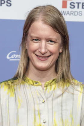 ABB FIRSTSTEPS: Stephanie Stremler walks the red carpet at the 2026 FIRST STEPS Awards ceremony at the Theater des Westens on October 5, 2026, in Berlin, Germany
