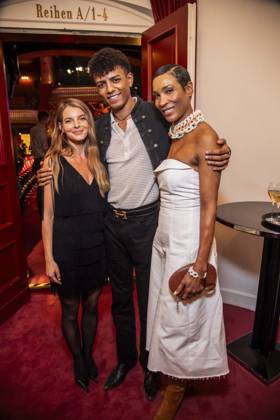 ABB FIRSTSTEPS: Yvonne Catterfeld, Louise Philippson, and Annabelle Mandeng attended the party held in conjunction with the 2026 FIRST STEPS Awards ceremony at the Theater des Westens on October 5, 2026, in Berlin, Germany