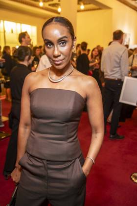 ABB FIRSTSTEPS Hadnet Tesfai as a guest at the party held in conjunction with the 2026 FIRST STEPS Awards ceremony at the Theater des Westens on October 5, 2026, in Berlin, Germany